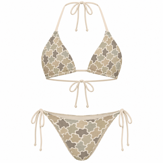 Salty Seashirts Light Duck Camo Bikini