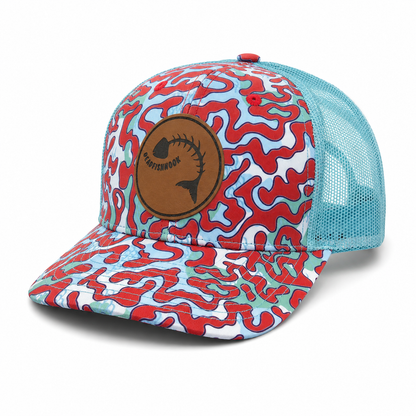 Deadfishhook Camo Reef Trucker Hat
