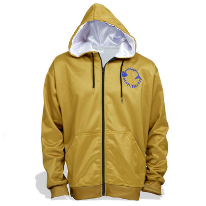 Deadfishhook Gold Zipper Hoodie