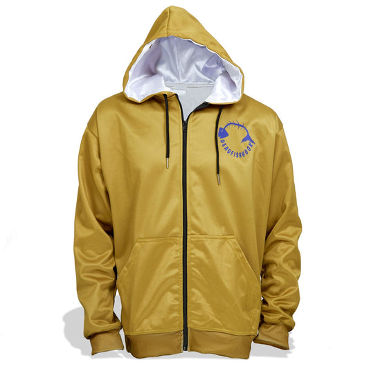 Deadfishhook Gold Zipper Hoodie