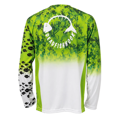 Deadfishhook Running School UPF Long Sleeve Performance Shirt
