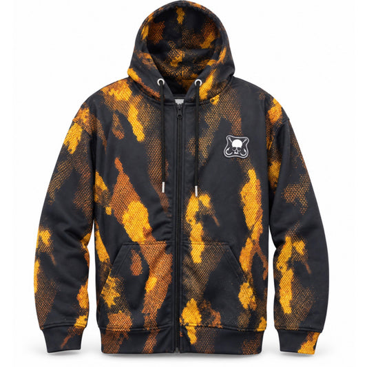 Deadfishhook Burnt Timber Fleece Zipper Hoodie