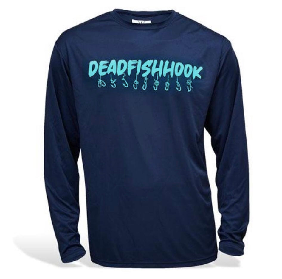 Deadfishhook Classic Hook UPF Long Sleeve Performance Shirt